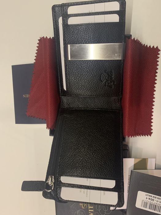 Portfel wittchen skórzany z RFID SECURE