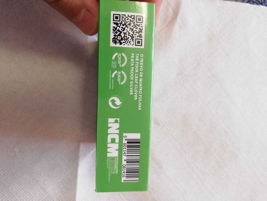 Moeda Prata Proof O Trevo de Quatro Folhas