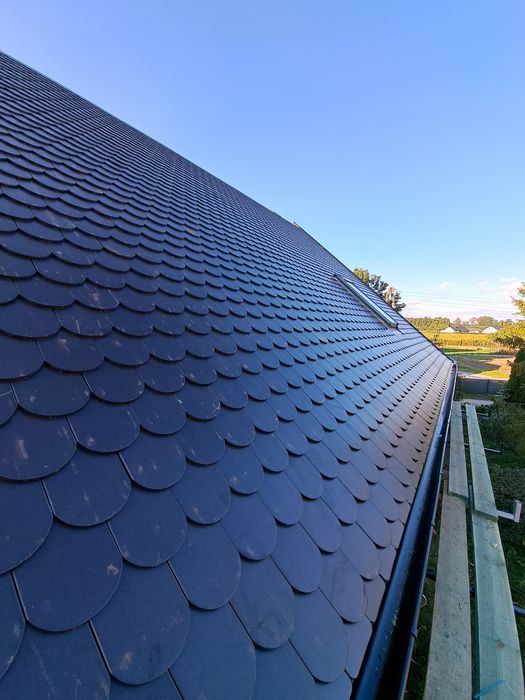 Dachówka karpiówka nowa Wienergerger antracyt angoba