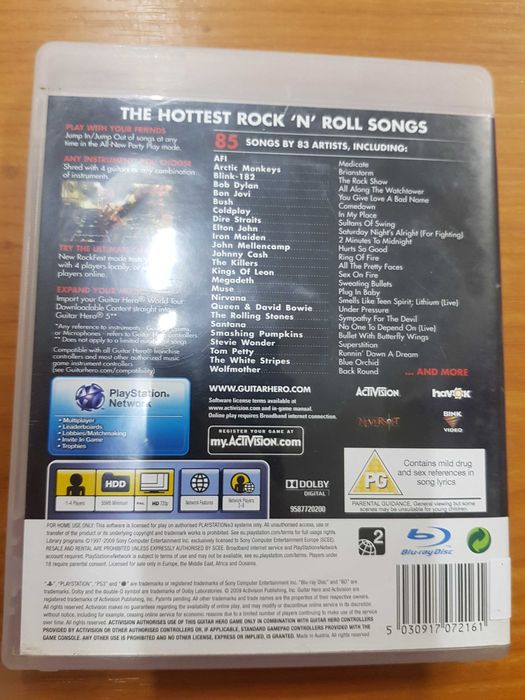 Guitar Hero 5 PS3 Sklep Iława