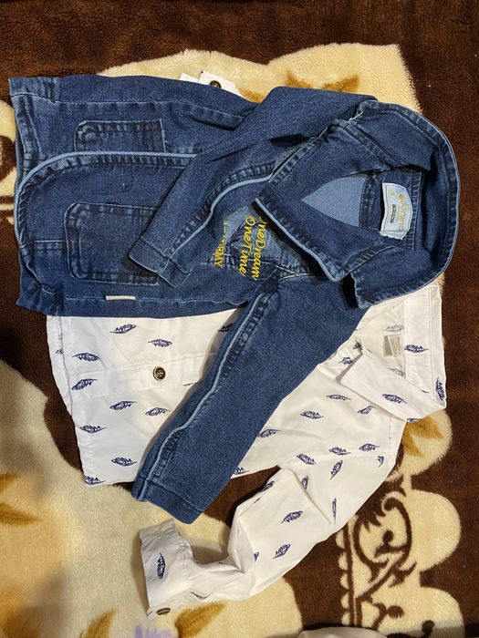 Джинсовий костюм