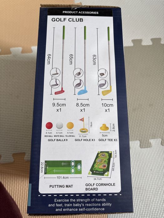 Mini golf zestw do golfa