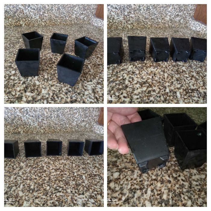 Vários vasos com diferentes modelos e tamanhos