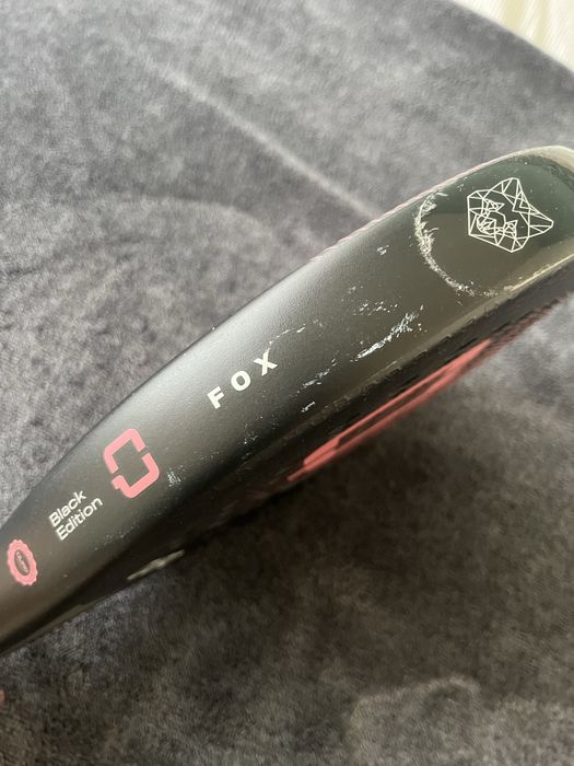Raquete padel QUAD FOX black edition