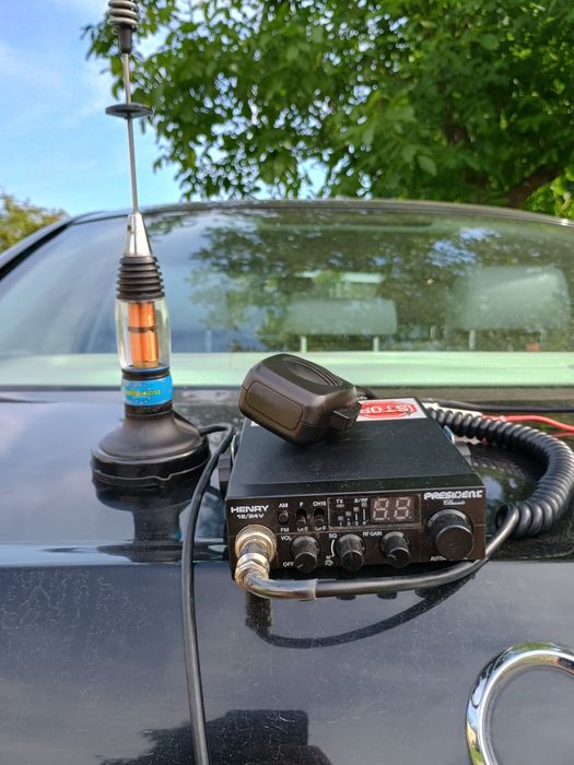 Sprzedam CB Radio President Henry 12/24V z anteną