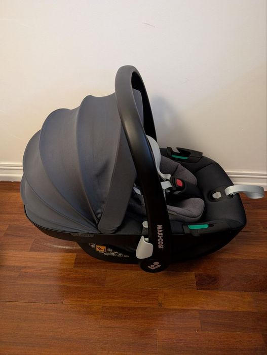 Cadeira Auto Maxi-Cosi Pebble 360 + Base FamilyFix 360 (I-Size)