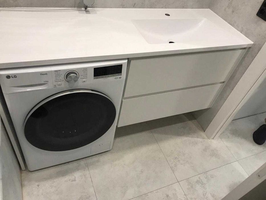 Стільниці з вилитим умивальник, Нестандартні розміри, тумби і дзеркала