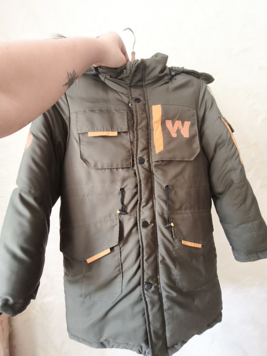 Зимова куртка парка для хлопчика зимня курточка на зиму