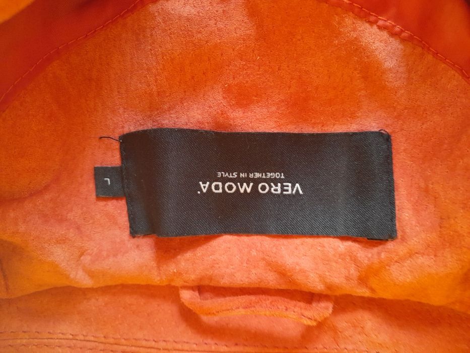 Kurtka skórzana, zamszowa, Vero Moda, M/L