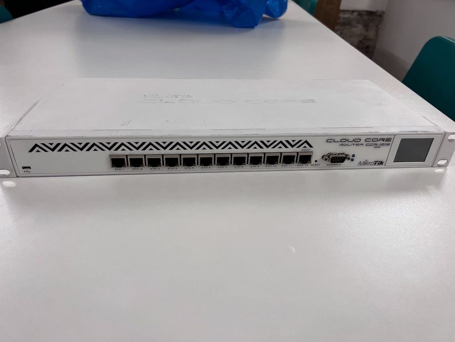 Router MikroTik CCR1016-12G