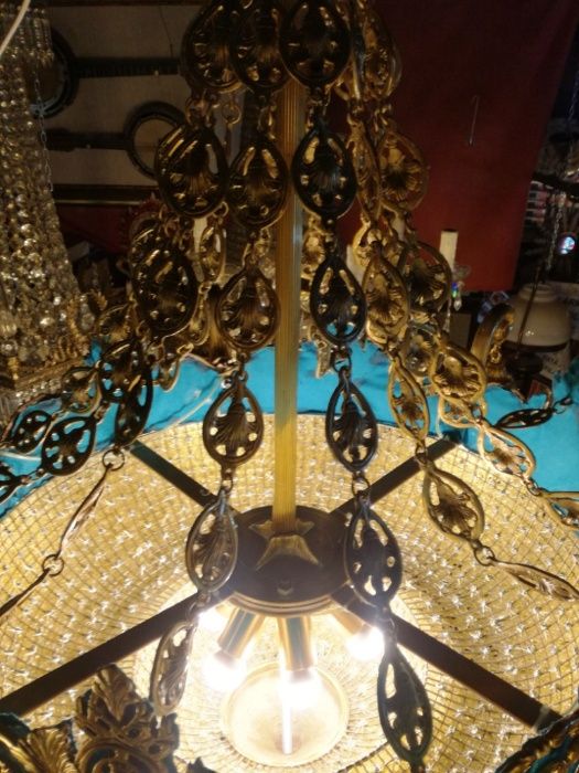 Lustre 12 Lâmpadas Grandes Dimensões