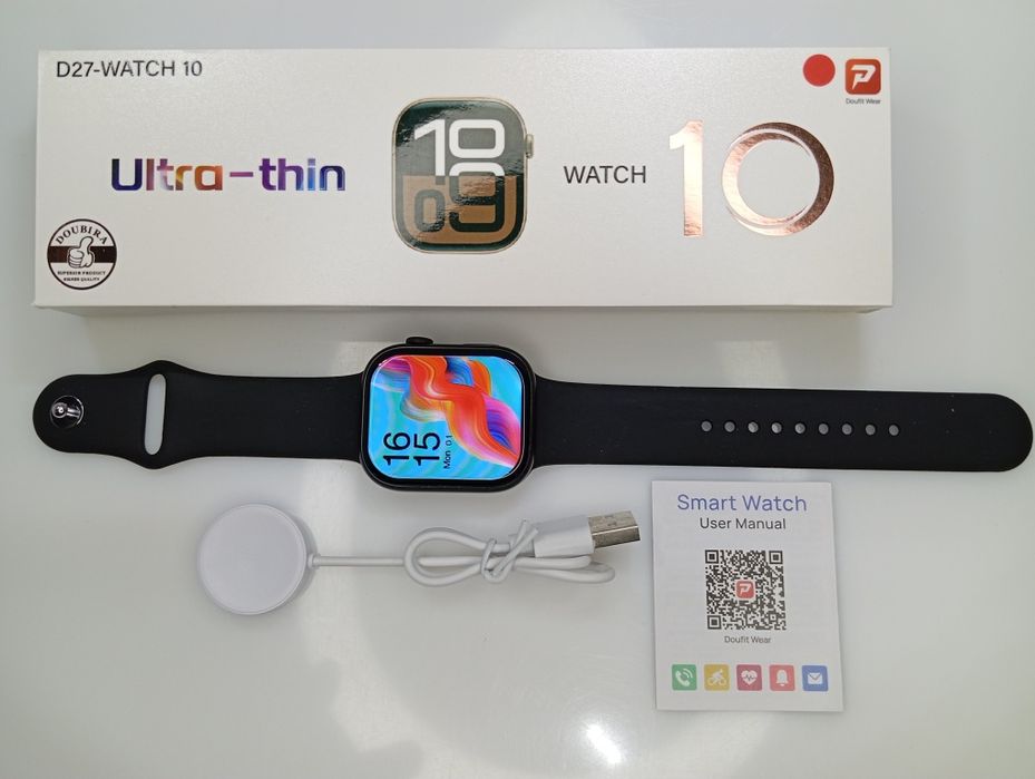 D27 Smart Watch 10 Смарт годинник Смарт Часы  Унісекс‼️