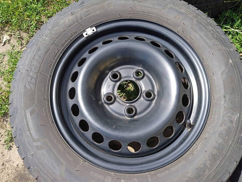 koła stalowe 5x120 vw t5 t6 multivan transporter opony 215/65 16c felg