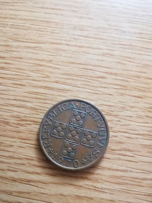 Moeda 1 escudo 1970