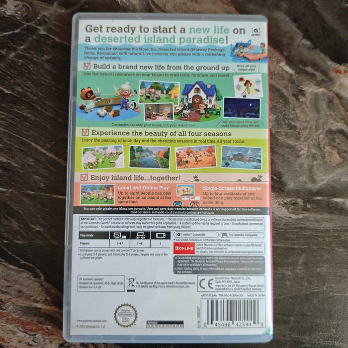 Animal Crossing New Horizons Nintendo Switch