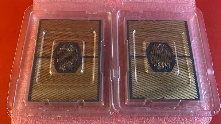 Процесори Intel Xeon Gold 6234 3.3GHz 8-ядер LGA3647 пара 2шт. сервер SRFPN