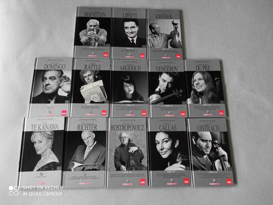 Zestaw Wirtuozi Muzyki Poważnej 13 Tomów DVD + Książeczka Tanio