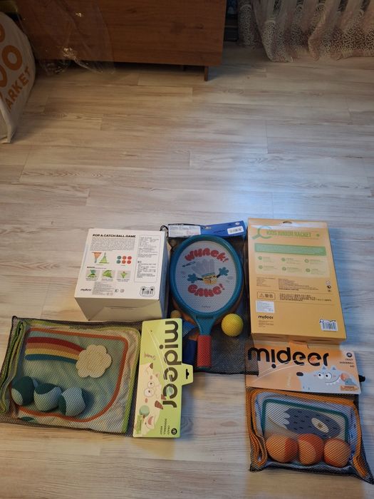 Набори Mideer "М'який теніс", Додж-Бол, Спіймай м'яч.