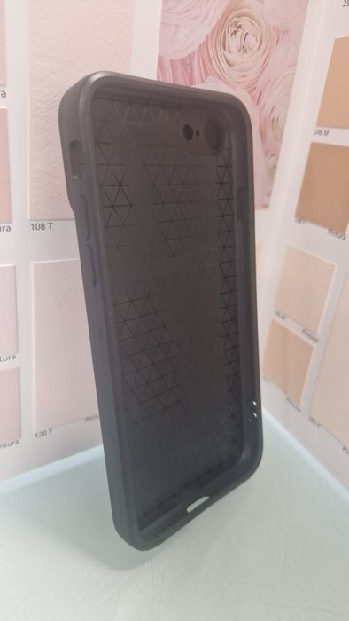 Slide Camera Armor Case do Iphone 7/8/SE 2020/SE 2022 Czarny + folia