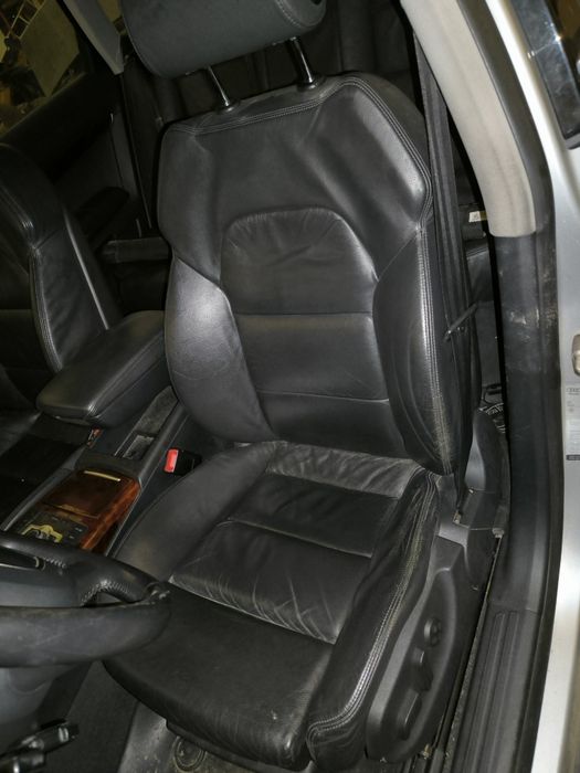 Audi A6 C6 fotele skórzane pamięć kubełki