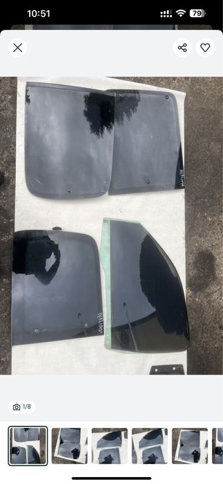 Стекло водителя Citroen berlingo Ситроен Берлинго 04г