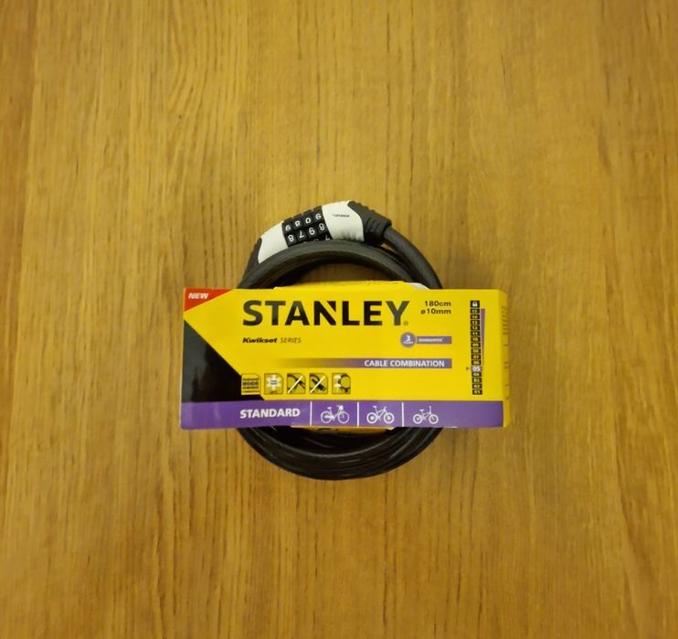 Zamek rowerowy na szyfr. NOWY