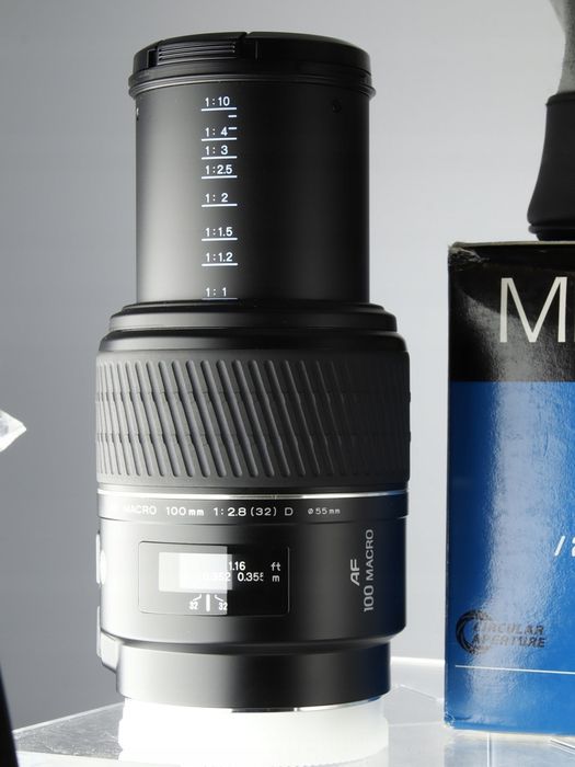 100mm Macro 2.8 D Minolta AF Sony A +pokrowiec Gwarancja 23%VAT