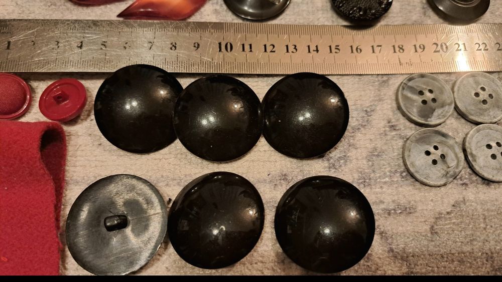 Ґудзики для пальто набір