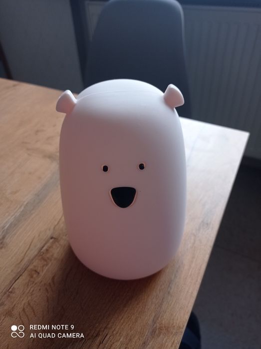 Lampka słodka dla dziewczynki LED -Miś ładowanie usb