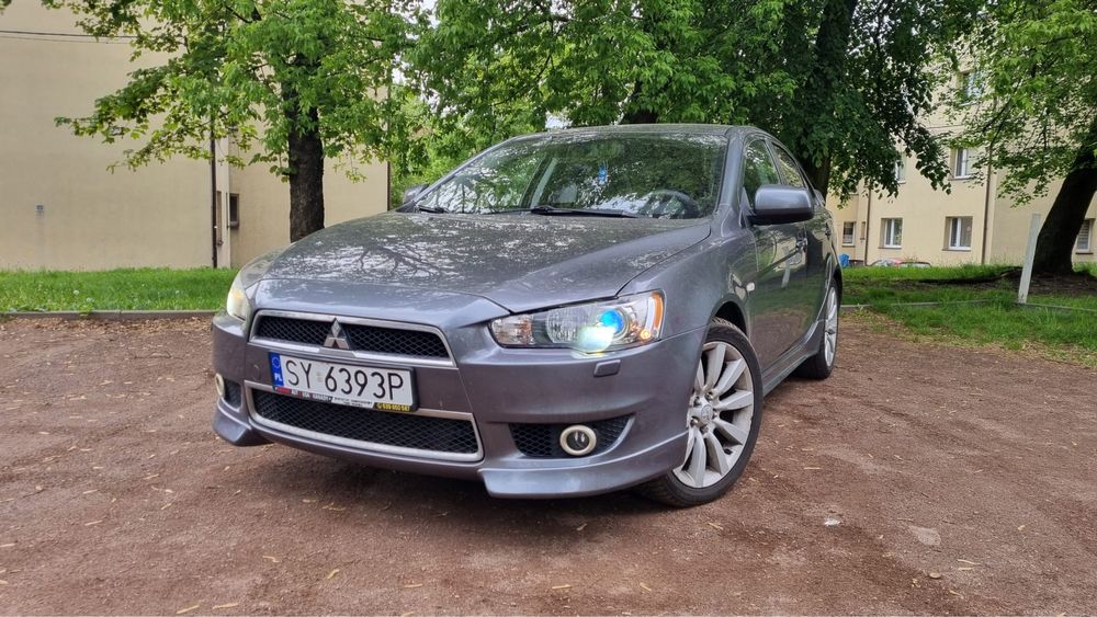Mitsubishi Lancer 2.0 DI-D 140 KM | Bi-LED | Skóra | Rockford Fosgate | Zadbany