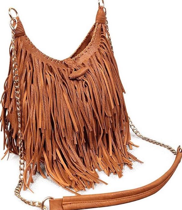 Torebka damska brąz