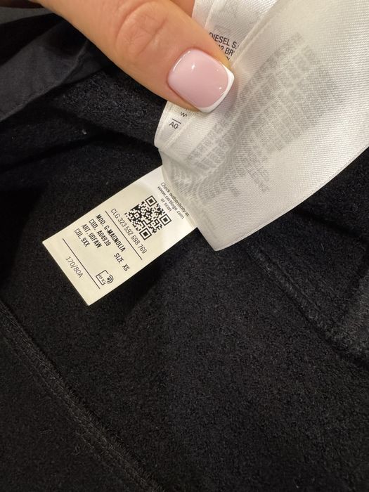 Жіноча шкіряна курточка Diesel off white heron preston Ace Gots label