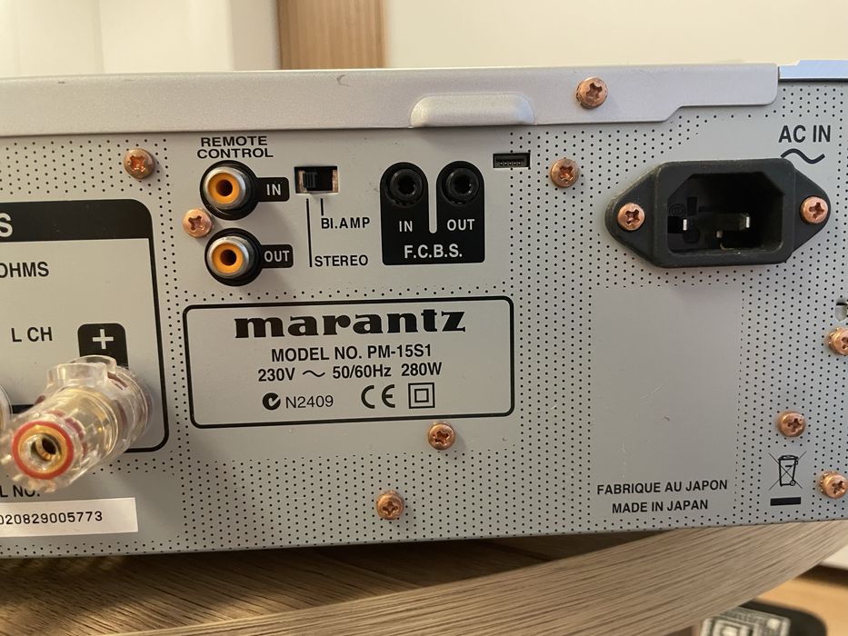 Marantz PM-15S1 – wzmacniacz Hi-End Made in Japan