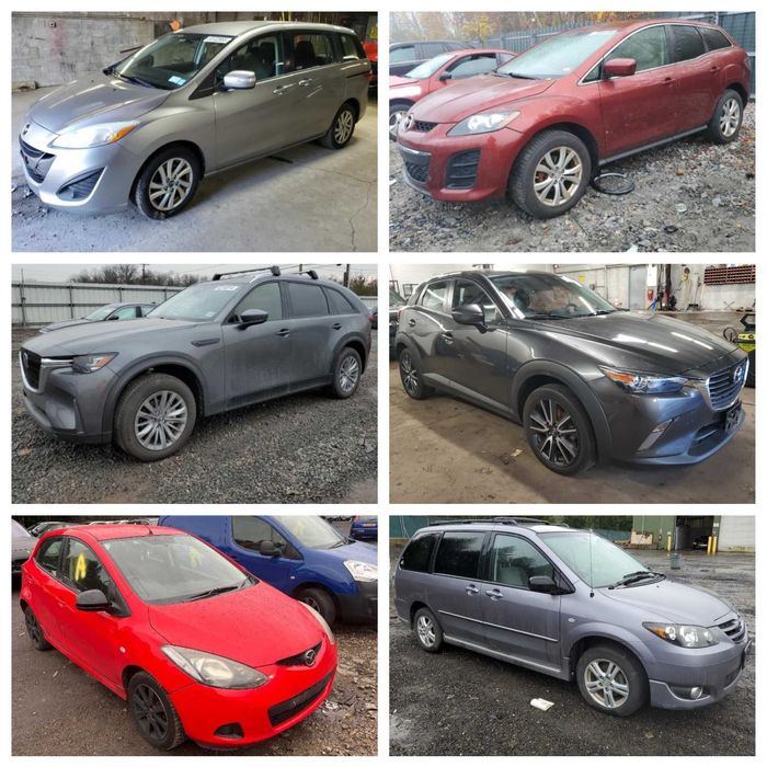 Запчасти Mazda 2 3 BK/BL/BM/BP 5 6 GG/GH/GJ MX-5 NA/NB/NC/ND CX-3 CX-5 KE/KF CX-7 CX-9 CX-30 CX-50 CX-60 CX-90 RX-8 Tribute двигатель