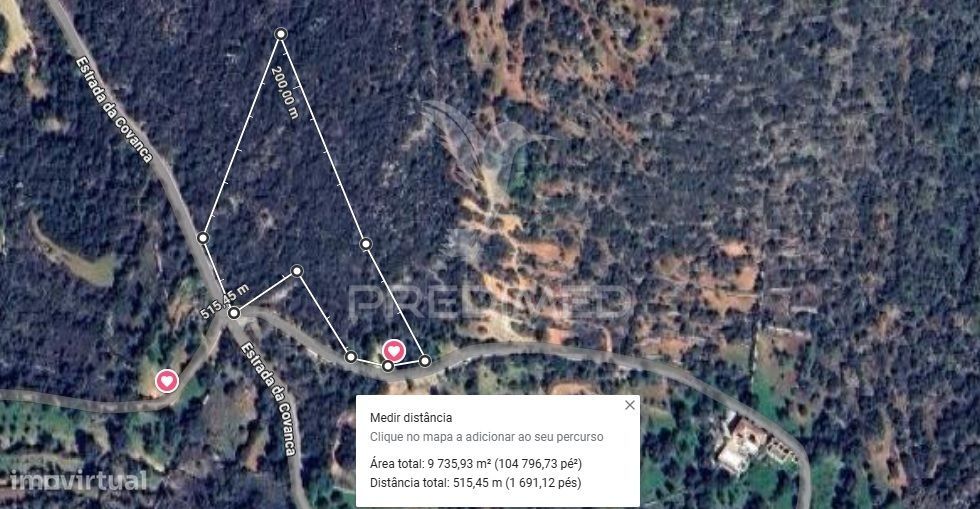 Terreno rustico em Loulé com 1ha e acesso directo da estrada