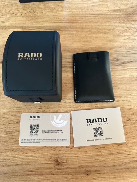 Nowy Rado HyperChrome Gent Quartz męski czarny full set.OKAZJA.3600zl