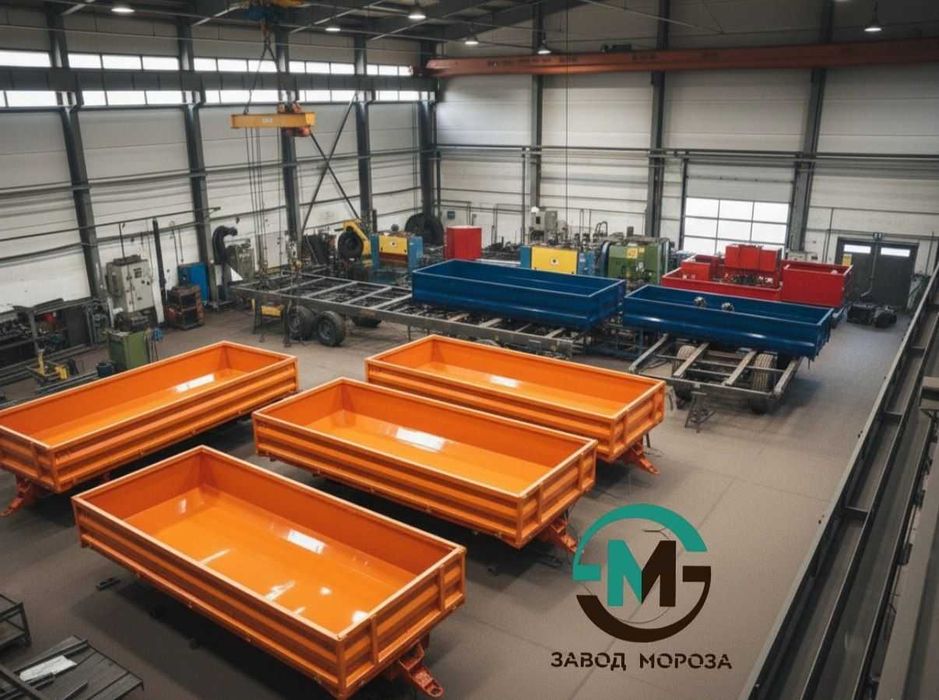 Виробник сільгосптехніки • кузови від виробника • кузов на напівпричеп