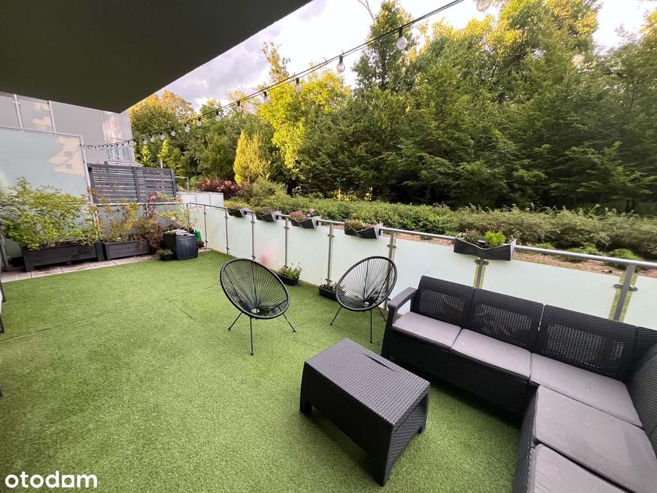 Wyjątkowe 60 m² na parterze, ogromny taras 32 m² – Jasielska, Poznań