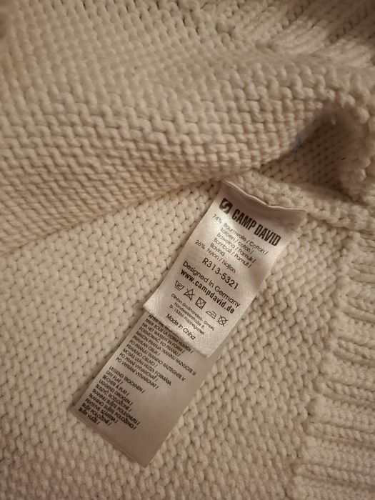 Sweter męski Camp David r.XL