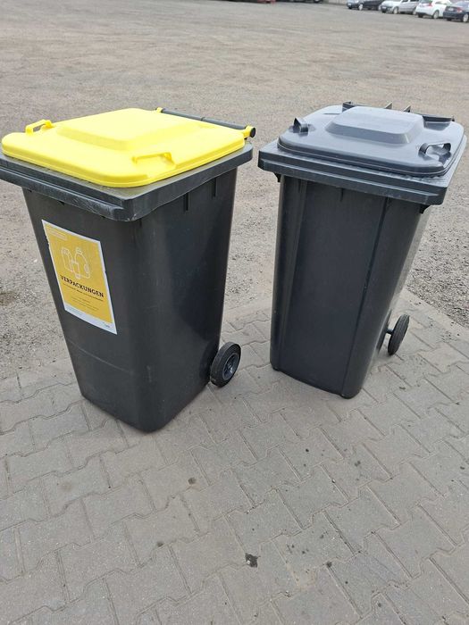 Kosz 240l pojemnik na odpady komunalne, używane, Niemieckie