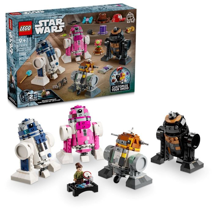 Nowy LEGO 75392 Star Wars - Kreatywny zestaw do budowy droidów.