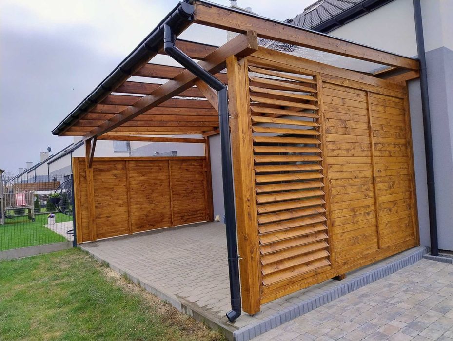 Zadaszenie tarasu, poliwęglan lity, wiata, altana !