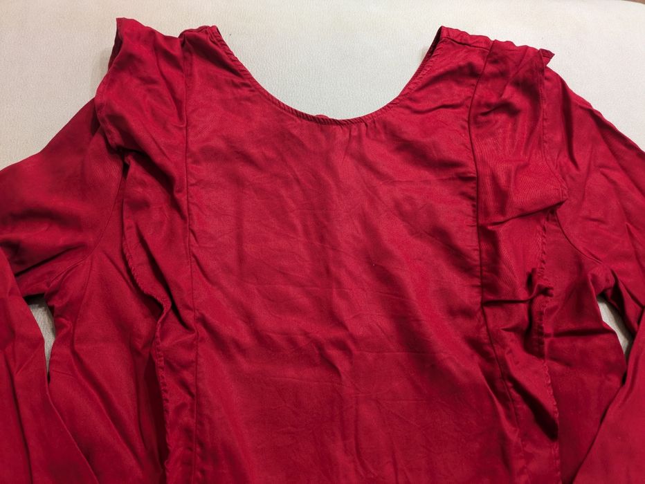 Blusa vermelha da Zara