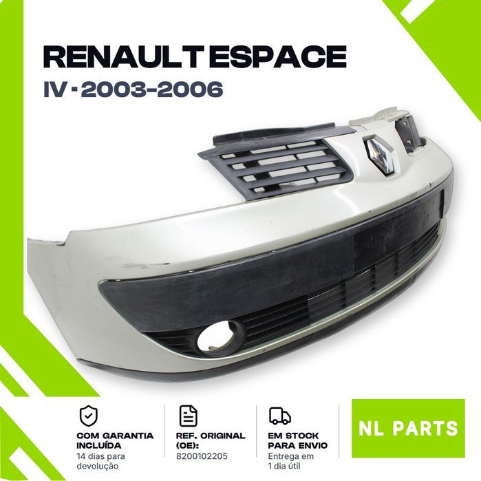 Para-choques Renault Espace IV 8200102205 Frente (2003-2006)