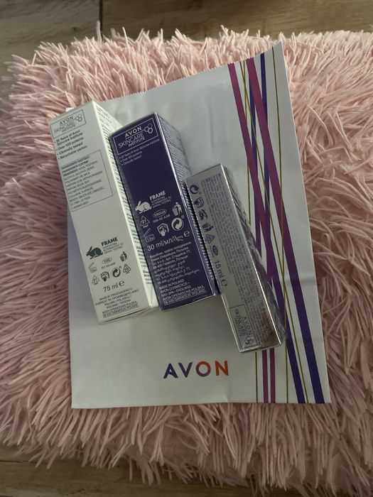 Avon platinum zestaw