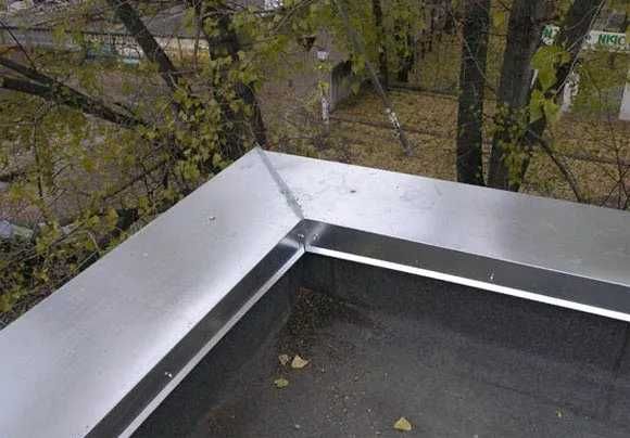 парапет для паркану
