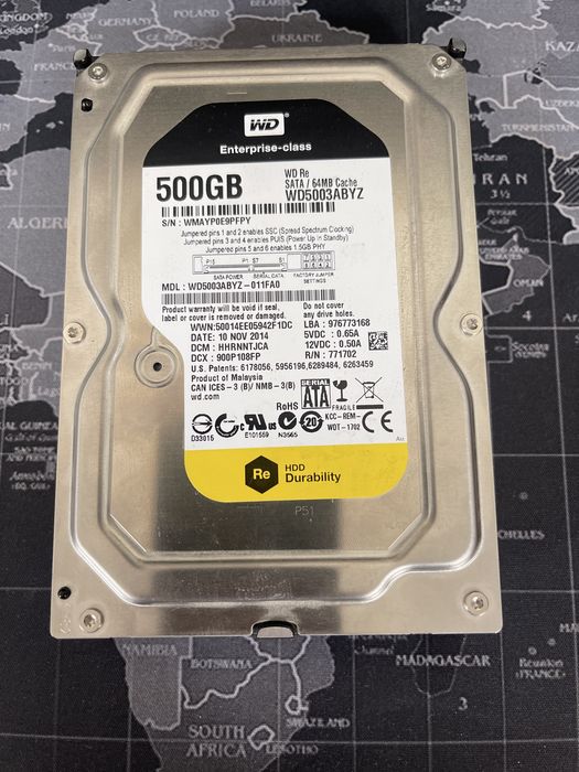 Dysk HDD 500gb.