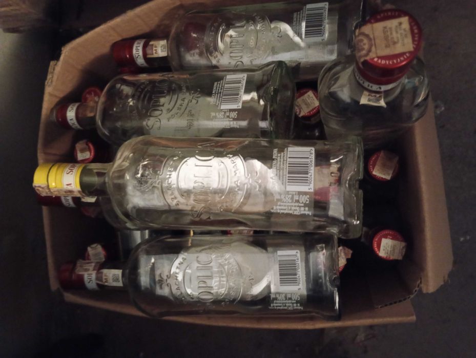 Butelki na nalewki ponad 50 szt