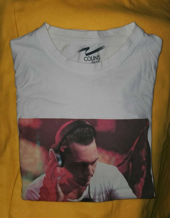 футболка  tiesto armani exchange с рисунком принт