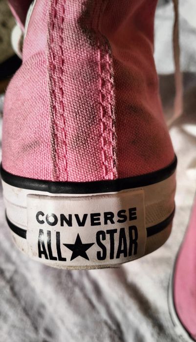 All star rosa como novas
